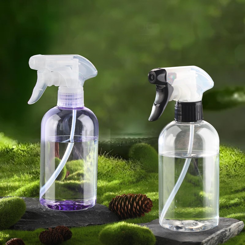 KREMORV Spray Bottles BPA free Plastic Spray Bottle 10oz/300ml Adjustable