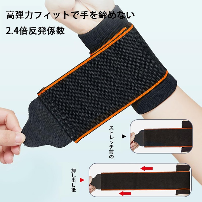 Wrist Support, Sweat Absorbent, Quick Drying, Wrist Fixation, 360° Wrap,