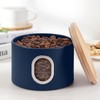 EHC Set of 3 Kitchen Storage Canisters for Tea, Coffee,
