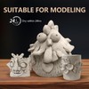 VIBRATITE 10LB Air Dry Clay, White Modeling Clay for Pottery