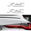 3D RS Emblem Front Grill Badge Decal Sticker Logo for