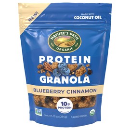 Nature's Path Organic Blueberry Cinnamon Protein Granola, 10 oz (Pack of 1), Non-GMO