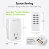 BN-LINK Mini Wireless Remote Control Outlet Switch Power Plug in