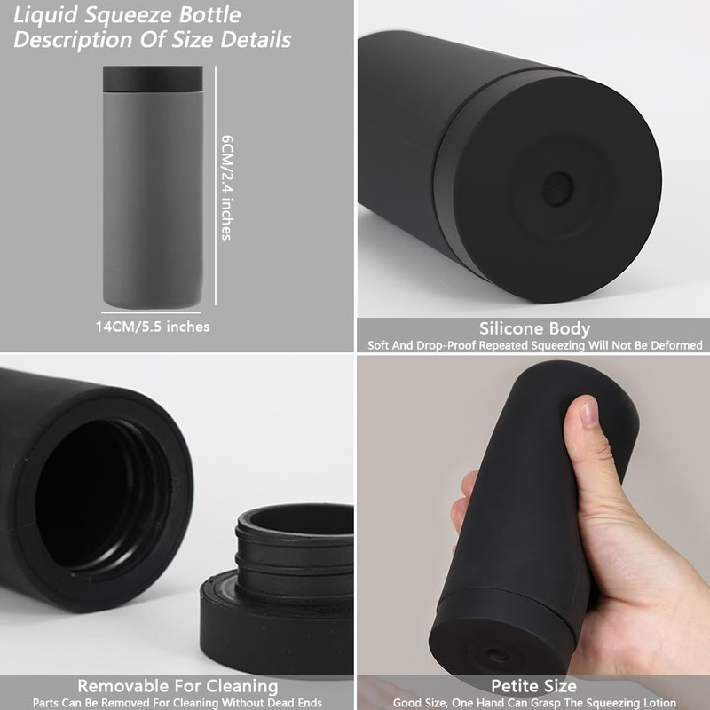 Soap Dispenser Dish Soap Silicone Dispenser Liquid Dish Soap Dispenser