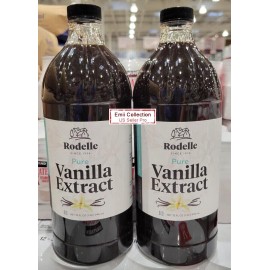 Rodelle Pure Vanilla Extract Bundle 32fl oz 946ml (Brand New) - 4 Bottles
