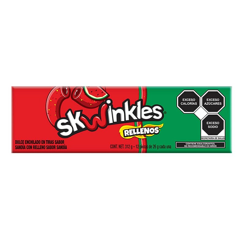 dakomyo Dulce Skwinkles Rellenos Sandia /Precio Por D - 12