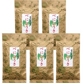 お茶の山麓園 べにふうき茶 鹿児島産 緑茶 茶葉 メチル化カテキン含有 500g (5個)