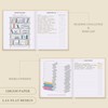 Lanpn Reading Book Journal for Book Lovers Readers, 9.3" x