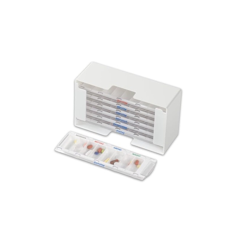 XL-8 Medication Dispenser for 1 Week with 7 MW Dispenser