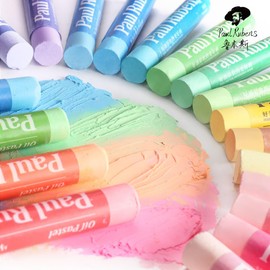 Paul Rubens Oil Pastels, 48 Macaron Colors Soft Pastels, Oil Pastels for Artists, Students, Oil Pastel Set Ideal for Sketching, Decorative Painting, Making Pictures Like Oil Painting