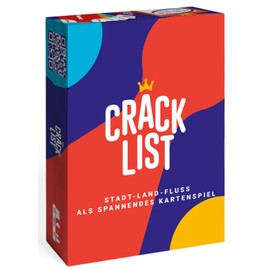 Crack List Family Card Game, 2–8 Players, Board Games for 10 Years and Up, 30+ Minutes, Game Evenings with Friends and Family, German Language