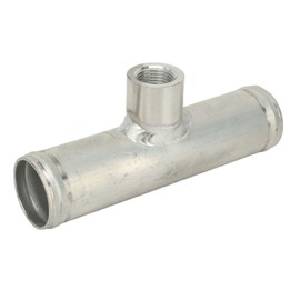 Inline Radiator Hose Temperature Sensor Stable Connection 150mm Long Aluminum Alloy 0.7in Sensor Hole