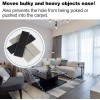 Ezprotekt Large Furniture Movers Sliders for Carpet Reusable Rectangle Furniture