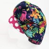 Bouffant Scrub Cap Spotted Tropical Scrub Hat OR Hats Womens