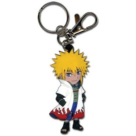 Great Eastern Entertainment Naruto Shippuden 4th Hokage PVC Keychain Multicolor, 2 x 7"
