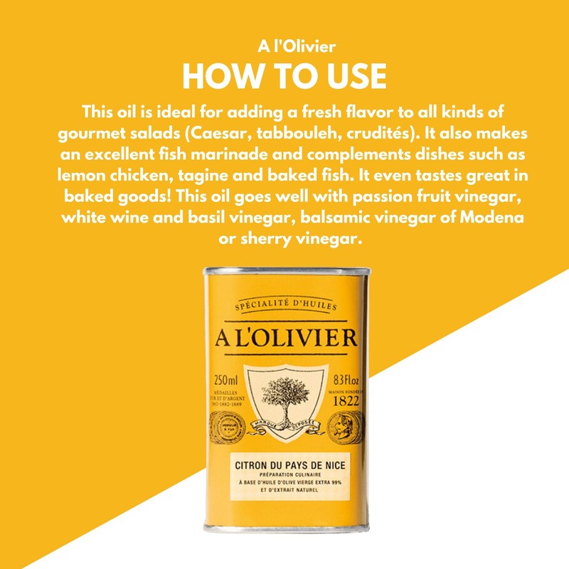A L'Olivier Lemon From Menton, 8.3 Fl. oz