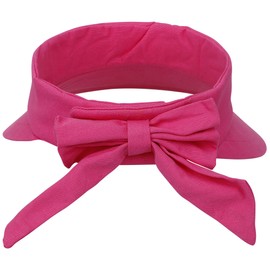 Livingston Sun Hat Women's Wide Brim SPF 50+ UV Protection Sun Visor Hat,Fushsia