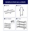 Kitsure Shoe Rack - Stainless Steel Shoe Organizer, Sturdy Shoe