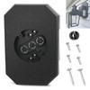 8141DBL Siding Lamp Mounting Blocks Kits, Light Mounting Block Plate