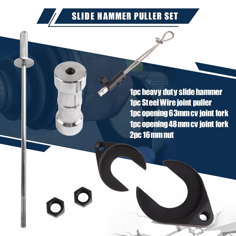 aremnry Inner CV Joint Puller Inner CV Joint Removal Tool