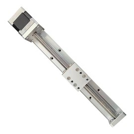 Linear Stage Actuator Linear Stage Small Slide Guide CNC Screw Lead Motion Table Motorized Nema 14 Stepper Motor (150MM)
