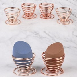 Makeup Puff & Holder Set 4ea