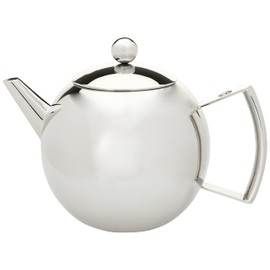 Avanti Mondo Stainless Steel Stylish Tea Pot, Silver, 15937