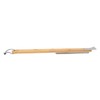 Long Pizza Oven Brush with Scraper Mounted Metal Bristles Pizza