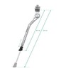 Force 80417 Bicycle Kickstand Center Stand, Silver, Fits 20-28 Inches