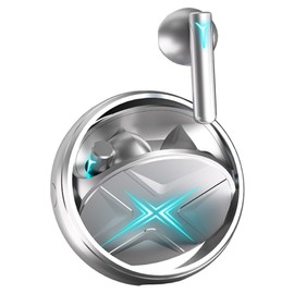 Wireless Bluetooth Earbuds, 2024 New Version, 40H Playtime, 8H Continuous Playtime, IPX6 Waterproof, Stereo Sound, with Microphone and Charging Case for iOS Android Sports