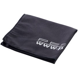 PEARL Mikrofasertuch: Extra saugfähiges Mikrofaser-Handtuch, 80 x 40 cm, schwarz (Tuch, Mikrofaser-Handtuch Reise, Sport Freizeit)