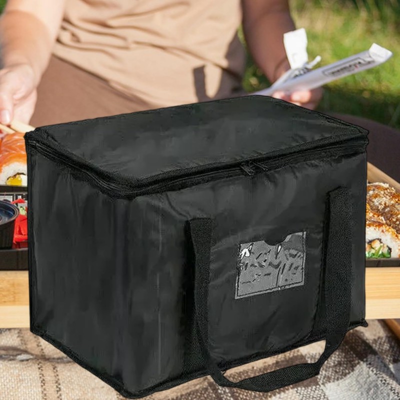 Yonfas Large Food Delivery Bag – Insulated Thermal Bag for