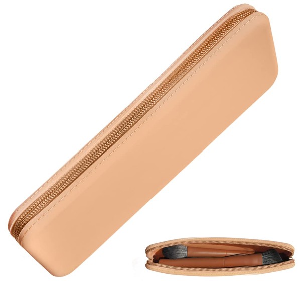 brush bubble large silicone makeup brush holder travel case- A