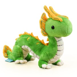 Bellzi Serpent Dragon - Cute Stuffed Animal Plush Toy - Adorable Soft Serpent Dragon Toy Plushies and Gifts - Perfect Present for all ages - Long-Yi