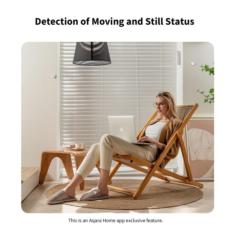 Aqara Zigbee Presence Sensor FP1E, mmWave Radar Wired Motion Sensor,