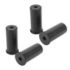 4PCS Door Bushing 1000 3 700 3 Black Impact Resistant