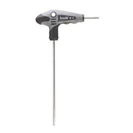 kwb Torx Screwdriver T10 689710 with T-Handle for Optimal Power Transmission