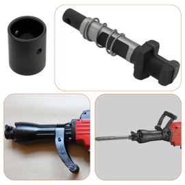 Create idea 2 Sets Demolition Hammer Spare Parts Metal Holder Hammer Pin Replacement Part Holder Hammer Pin Kit Compatible with PH65A Demolition Hammer