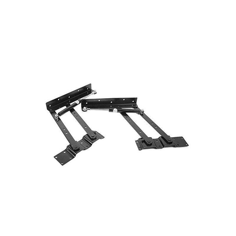 Oreilet Heavy Duty Lift Up Hydraulic Hinge, Adjustable Table Top