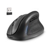 TERPORT F50 Mouse Vertical Inalámbrico, Mouse Ergonómico con 3 Modos