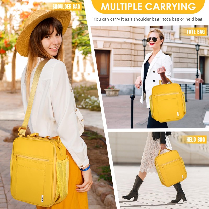NOL Natural Organic Lifestyle Nylon Waterproof Lunch Box for Women/Men,