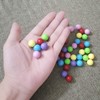 Hotusi 60 Pcs Chinese Checkers Marbles Balls in 6 Colors,14mm