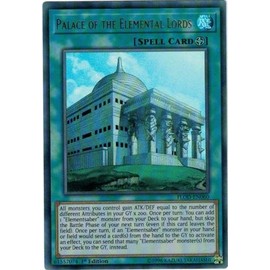 Palace of The Elemental Lords - FLOD-EN060 - Ultra Rare - 1st Edition - Flames of Destruction