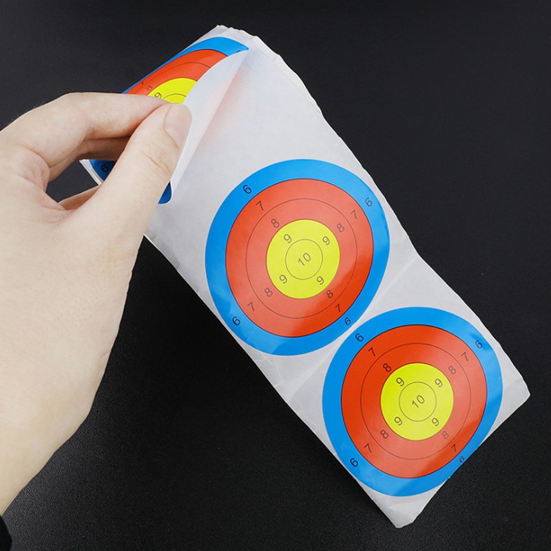 3 Inches Self Adhesive Target Stickers 200 Sheets Shooting Splatter