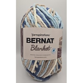 Bernat Yarnspirations Bernat Blanket Yarn "Cloudy Sky" 10.5oz/300g/22
