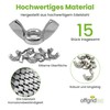 Offgridtec Wing Nuts Stainless Steel A2 V2A 304 DIN315 Pack