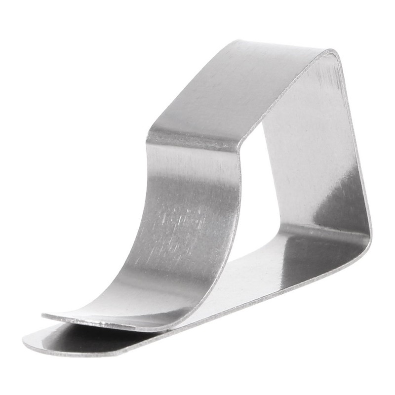 WOWOWO Table Cloth Clips 4Pcs Stainless Steel Table Cloth Tablecloth