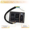 X AUTOHAUX Front Right Driver Side Power Window Switch Window