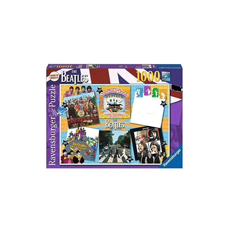 Ravensburger The Beatles: Albums 1967-1970 Puzzle Set (1000 Piece)