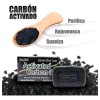 Jabon Artesanal Quita Puntos Negros Carbon Activado 100gr